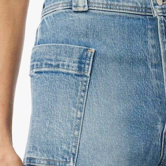 NEW JOE'S The Pheobe Patch Pocket Barrel Leg Jeans blue for women 252 - Picture 5 of 11